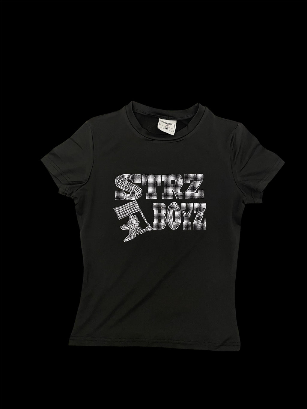 StrzBoyz Rhinestone baby tee