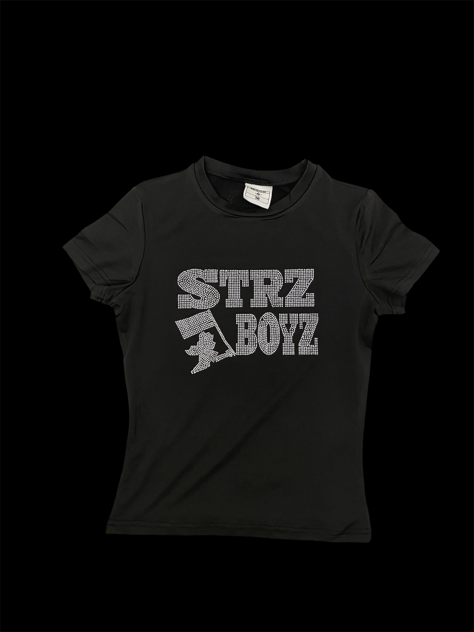 StrzBoyz Rhinestone baby tee